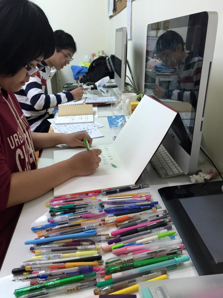 上林，畫室，色鉛筆，色鉛筆教學，插畫班，素描，水彩，張雅涵，插畫家