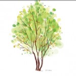 painter 數位繪圖教學：樹的葉子如何表現-入門教學